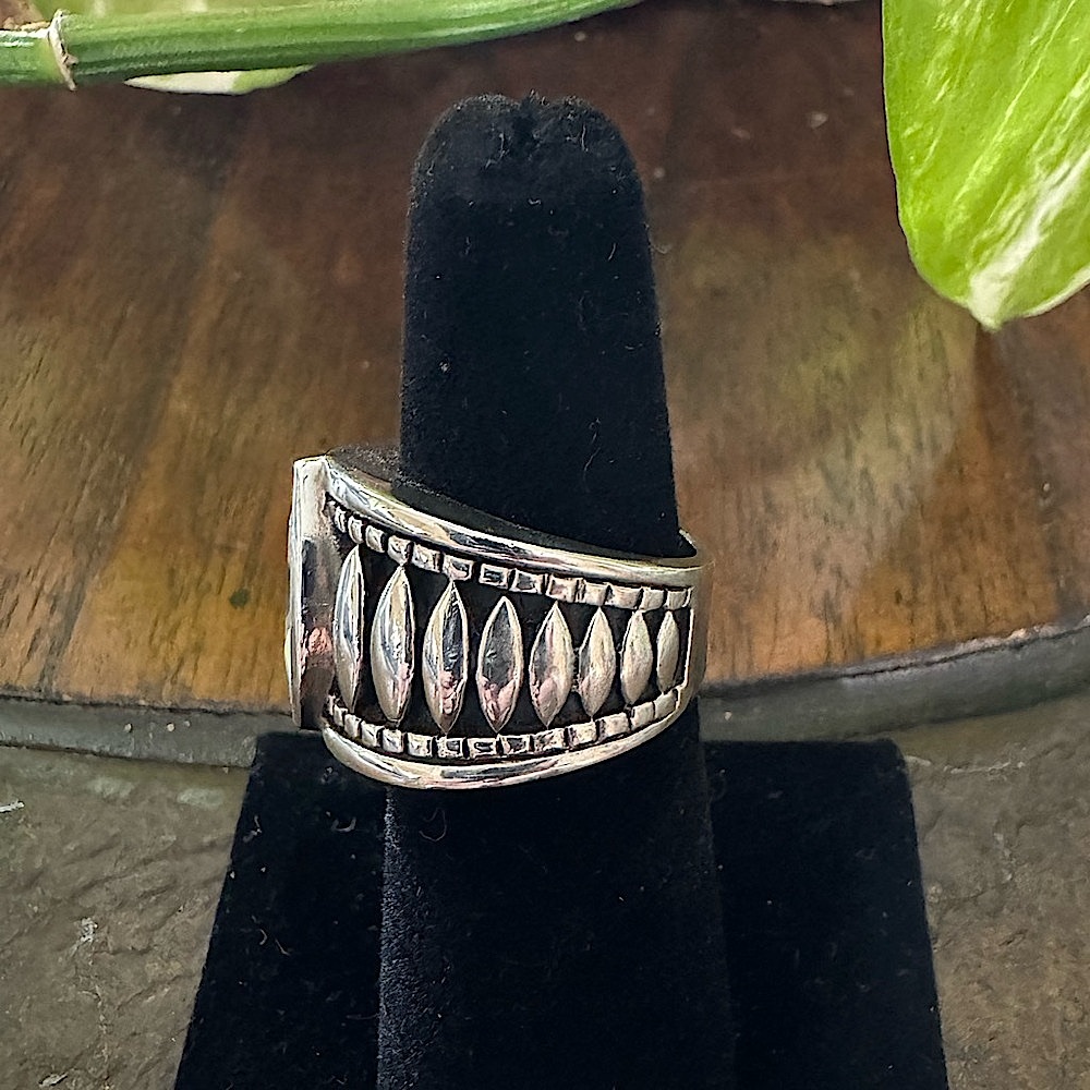 Silpada - RARE Sterling Silver Marguis CZ Ring - Picture 4 of 14